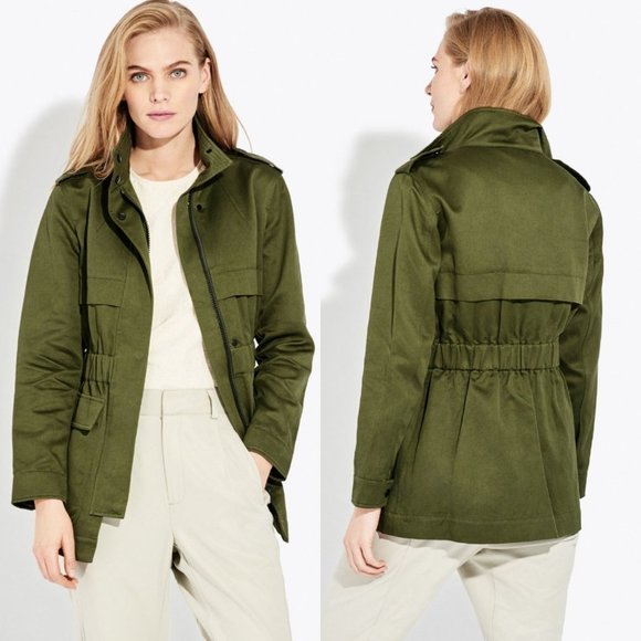 AYR Jackets & Blazers - AYR Women's The Nova Utility Military Jacket Size Small Olive